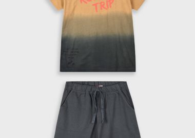 Μακό σετ 2 τεμαχίων για αγόρι | ΑΝΘΡΑΚΙ - Energiers - 